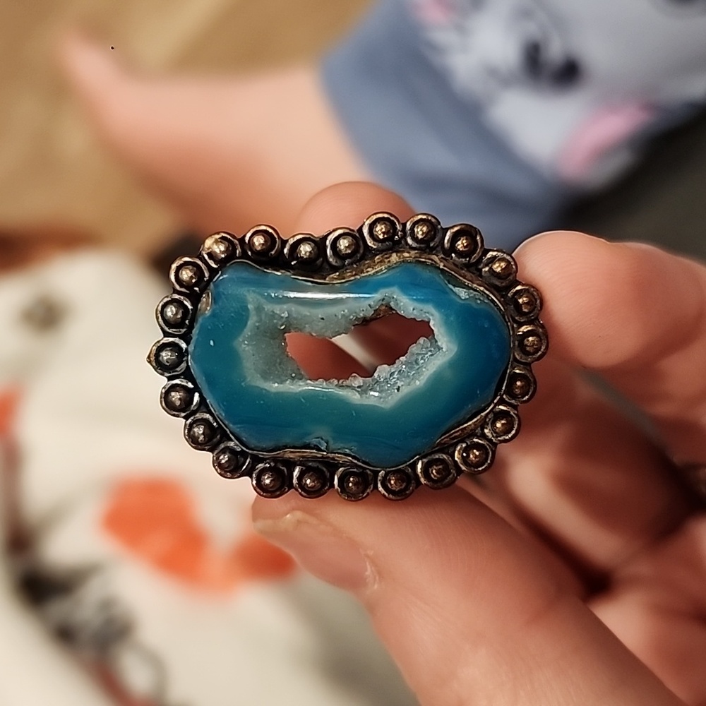 Agate Stone Ring